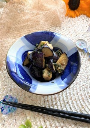 ピリッと山椒風味炒め揚げなすのポン酢和え-レシピのメイン写真