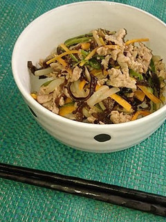 【学校給食】かみかみ丼の具-レシピのメイン写真