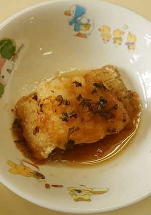 【保育所給食】魚のバーベキューソース-レシピのメイン写真