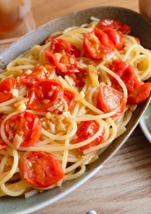 簡単なのに絶品♪フレッシュトマトのパスタ-レシピのメイン写真