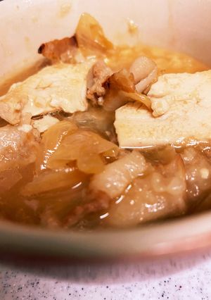 豚バラ豆腐(^^)-レシピのメイン写真