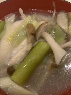 参鶏湯風スープ!(米なし)-レシピのメイン写真