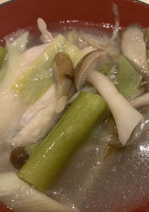 参鶏湯風スープ！(米なし)-レシピのメイン写真