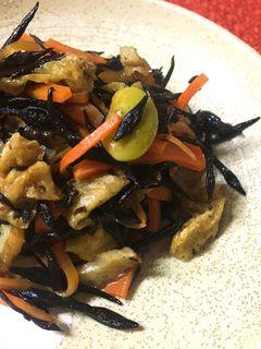 ご飯が進む!ひじきの煮物-レシピのメイン写真