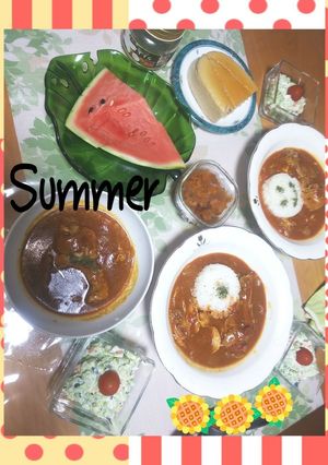 チキンとまとカレー(ノ・∀・)ツ-レシピのメイン写真