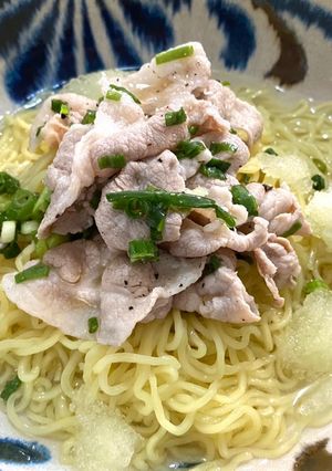 サクレレモンで★冷やしネギ塩豚ラーメン-レシピのメイン写真