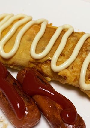 マヨネーズが合う!簡単甘い玉子焼き-レシピのメイン写真