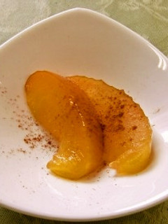 りんごのワイン煮(透析食)-レシピのメイン写真
