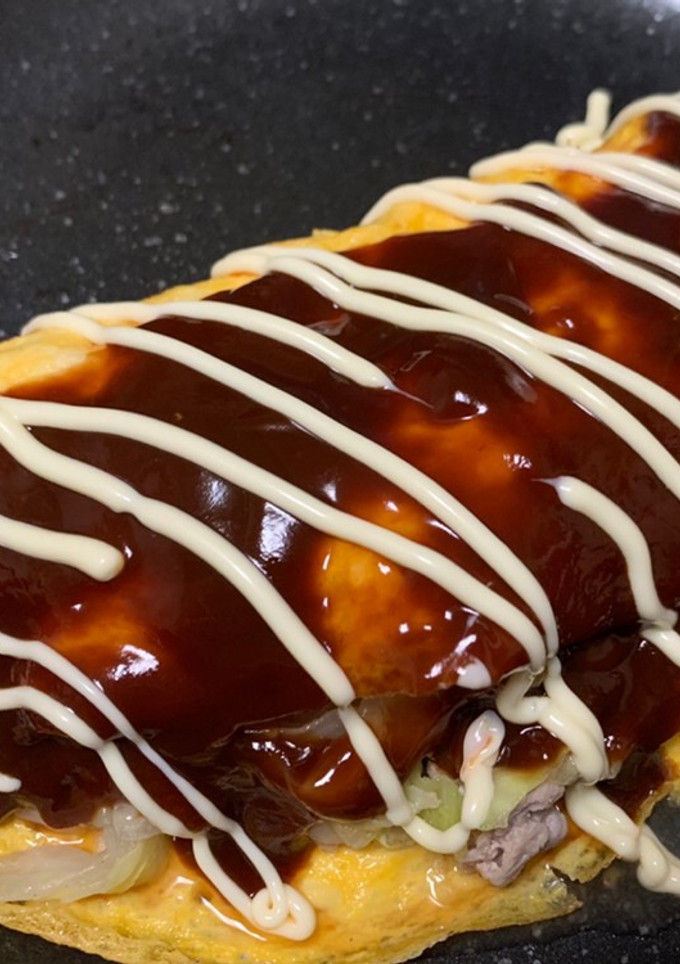 ご飯も進む！簡単とんぺい焼き-レシピのメイン写真
