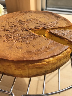 「きみまろ」カボチャのチーズケーキ-レシピのメイン写真