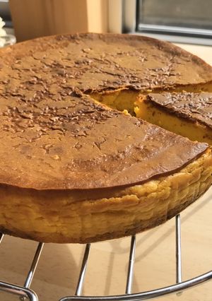 「きみまろ」カボチャのチーズケーキ-レシピのメイン写真