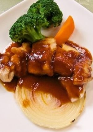 鶏肉のとろみソテー（透析食）-レシピのメイン写真