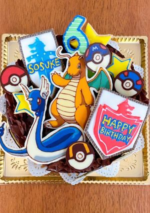 ポケモン☆キャラケーキ-レシピのメイン写真