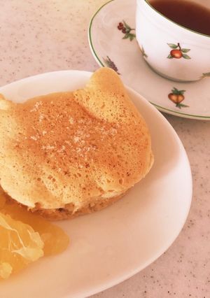 オートミールで作るふわふわパンケーキ♡-レシピのメイン写真