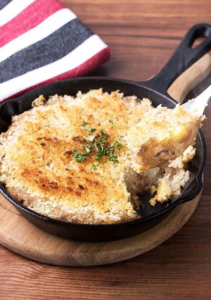 スプーンで食べる揚げないコロッケ-レシピのメイン写真