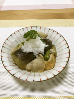 【野菜ソムリエ】京山科なすの煮びたし-レシピのメイン写真