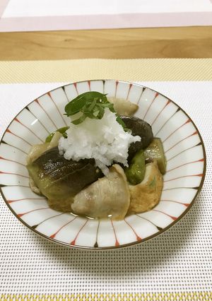 【野菜ソムリエ】京山科なすの煮びたし-レシピのメイン写真