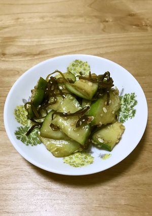 【野菜ソムリエ】青瓜の塩昆布入り浅漬け-レシピのメイン写真