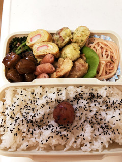 中学男子弁当②-レシピのメイン写真
