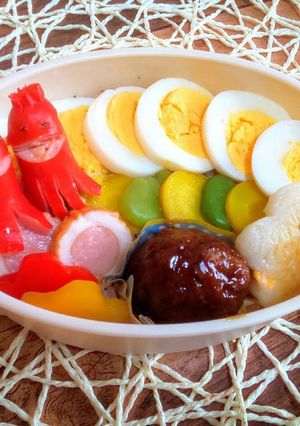 美味しいおかずでヘルシーな映え弁-レシピのメイン写真