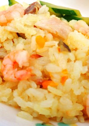 【保育園給食】パエリア風混ぜご飯-レシピのメイン写真