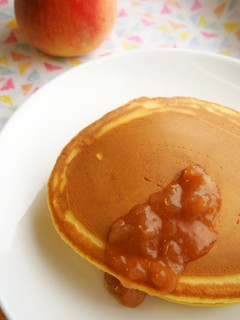 桃香る♪桃ジャムホットケーキ♪-レシピのメイン写真