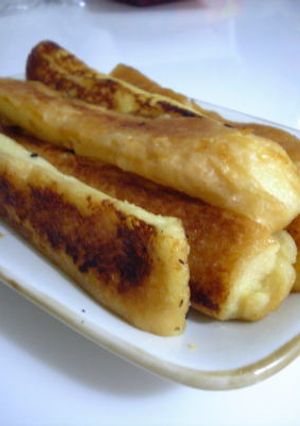 パン耳でフレンチトースト♪-レシピのメイン写真