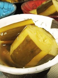 冷やしておいしい!おばけきゅうりの煮物-レシピのメイン写真
