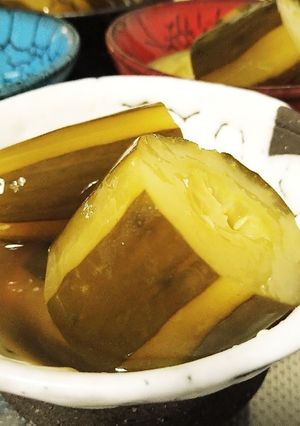 冷やしておいしい！おばけきゅうりの煮物-レシピのメイン写真