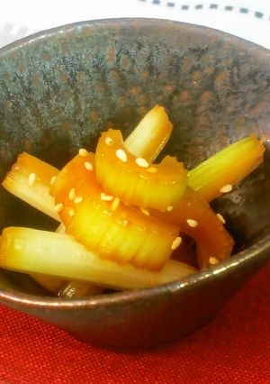 男のおつまみ☆セロリのたまり醤油漬け-レシピのメイン写真