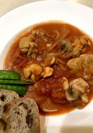 鶏モモ肉のトマトクリーム煮-レシピのメイン写真