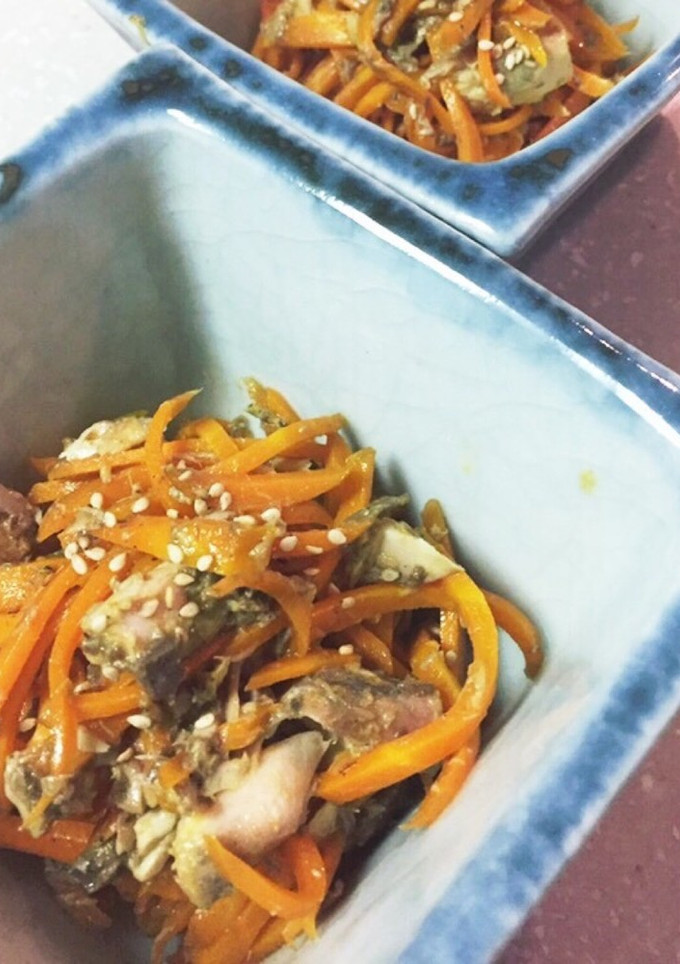 ふたりご飯 鯖缶にんじん-レシピのメイン写真