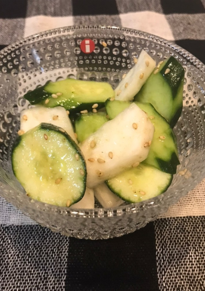 簡単　かぶときゅうりの昆布茶漬け-レシピのメイン写真