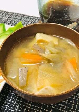 ほっとする和食ご飯・けんちん汁-レシピのメイン写真