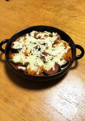 簡単おつまみ トマトグラタン-レシピのメイン写真