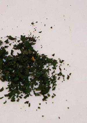 乾燥させた大葉-レシピのメイン写真