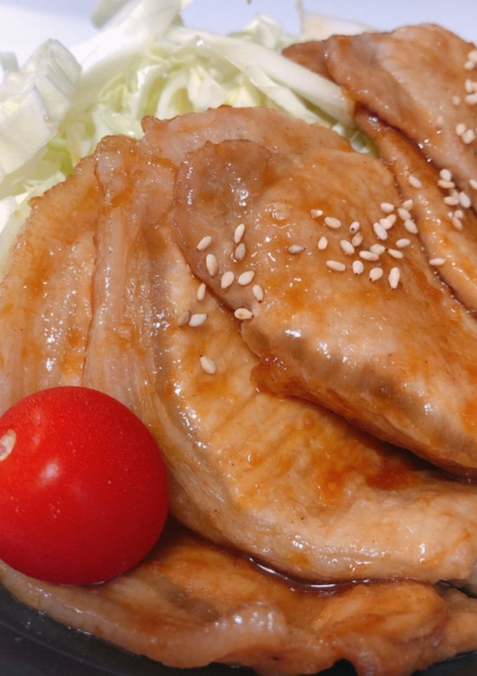 かんたん豚のしょうが焼き-レシピのメイン写真