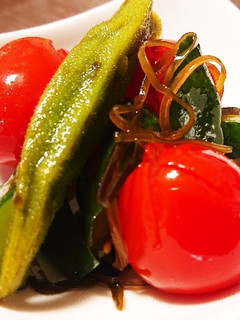 野菜のお酢塩こぶ漬け-レシピのメイン写真