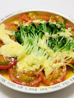 212、超簡単!トマトのマヨネーズ焼き♡-レシピのメイン写真