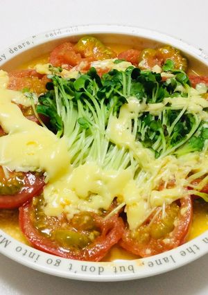 212、超簡単!トマトのマヨネーズ焼き♡-レシピのメイン写真