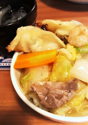餃子の中華丼-レシピのメイン写真