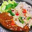 食物繊維たっぷり♡20穀米&キノコカレー