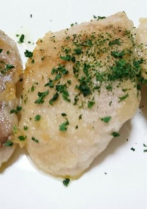 まぐろのレモンバターソテー-レシピのメイン写真