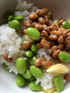 納豆と枝豆のご飯-レシピのメイン写真
