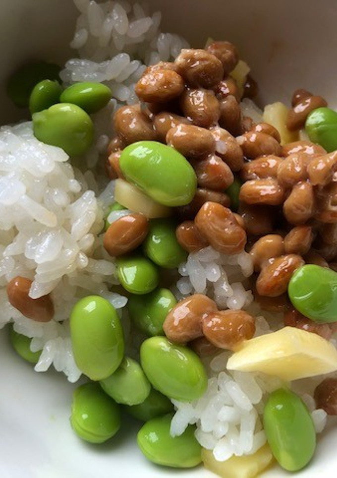 納豆と枝豆のご飯-レシピのメイン写真