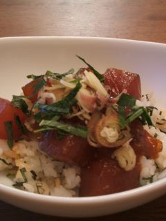 まぐろ漬け丼-レシピのメイン写真