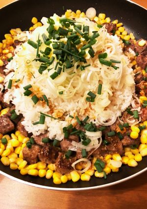 フライパンで楽々 ペッパーランチ風-レシピのメイン写真