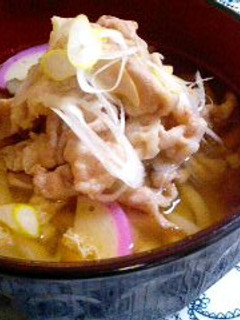 旨みたっぷり★肉うどん(そば共用汁)-レシピのメイン写真