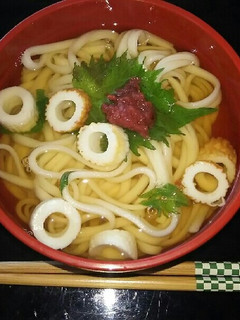 夏はさっぱり!梅紫蘇うどん♪-レシピのメイン写真