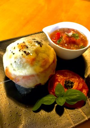 トマトのファルシ〜マリネソース添え〜-レシピのメイン写真